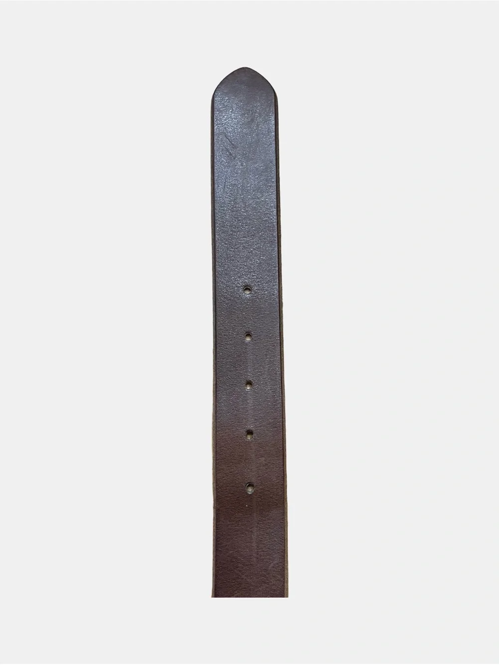 Lucky Brand Brown Leather Belt Mens Size‎ 40 XL Matte Black Buckle